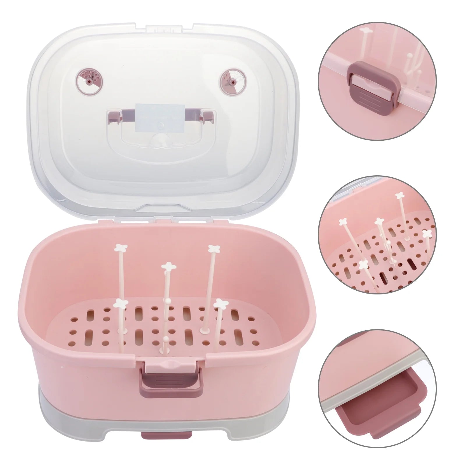 Milk Bottle Drying Rack Box D3892