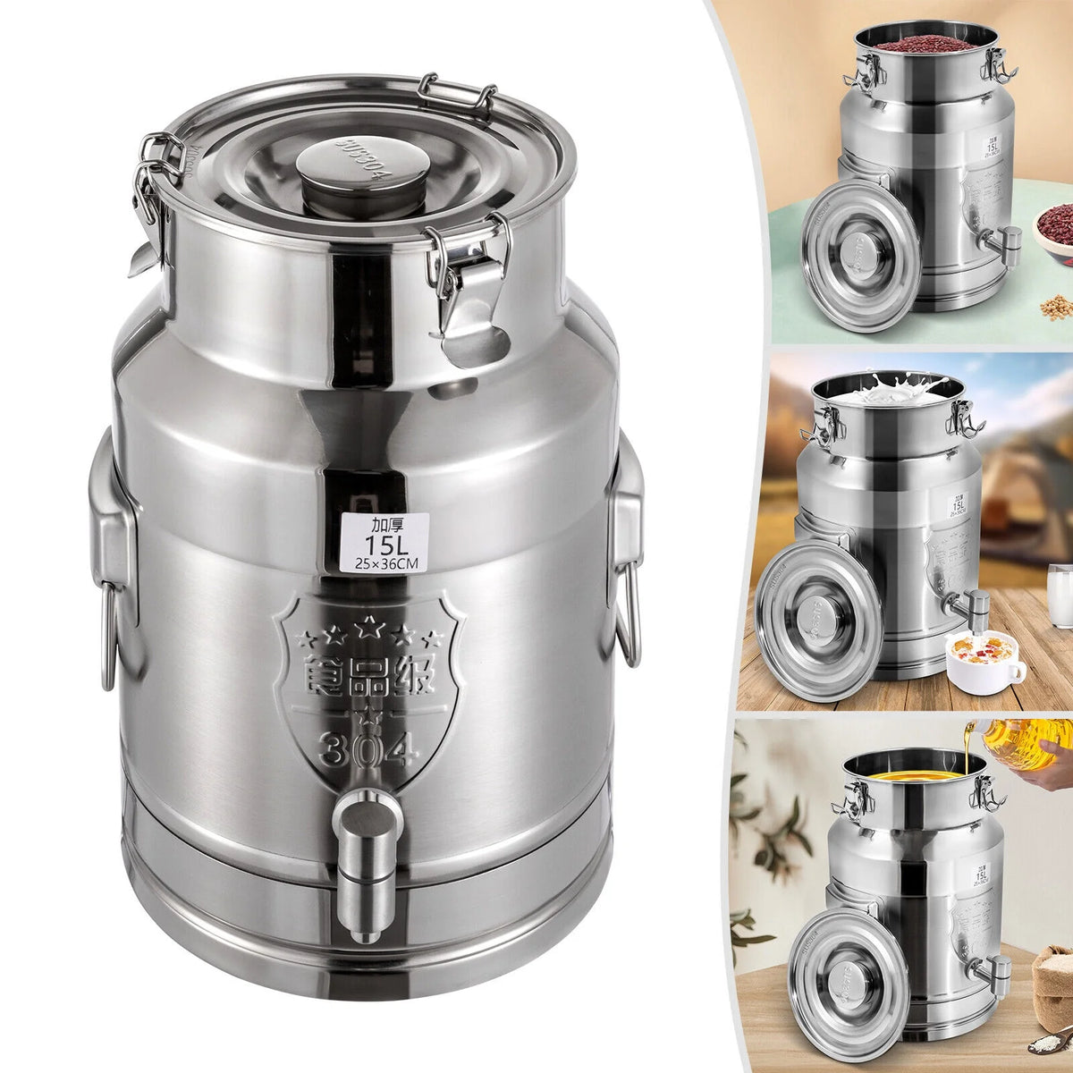 Insulated Thermal Hot and Cold Beverage Dispenser A4377
