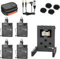 UHF Wireless Lavalier Microphone with 4 Transmitters and 1 Receiver N38007