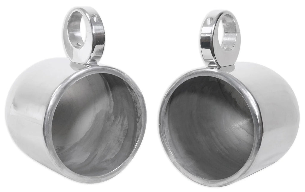 8" 360° Swivel Chrome Tower Speaker Pods B5668