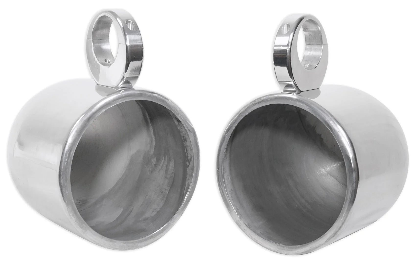 8" 360° Swivel Chrome Tower Speaker Pods B5668