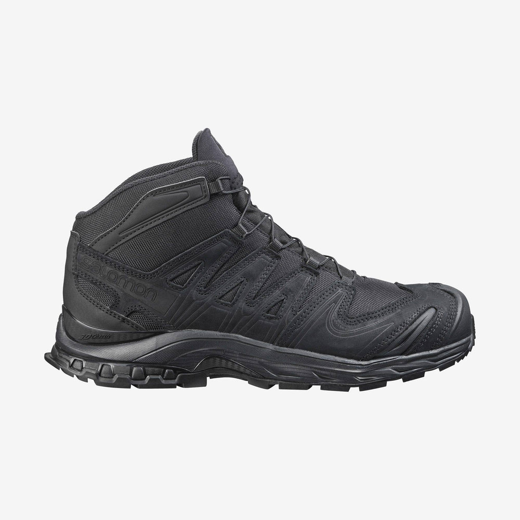 Black Mid Boots A6113