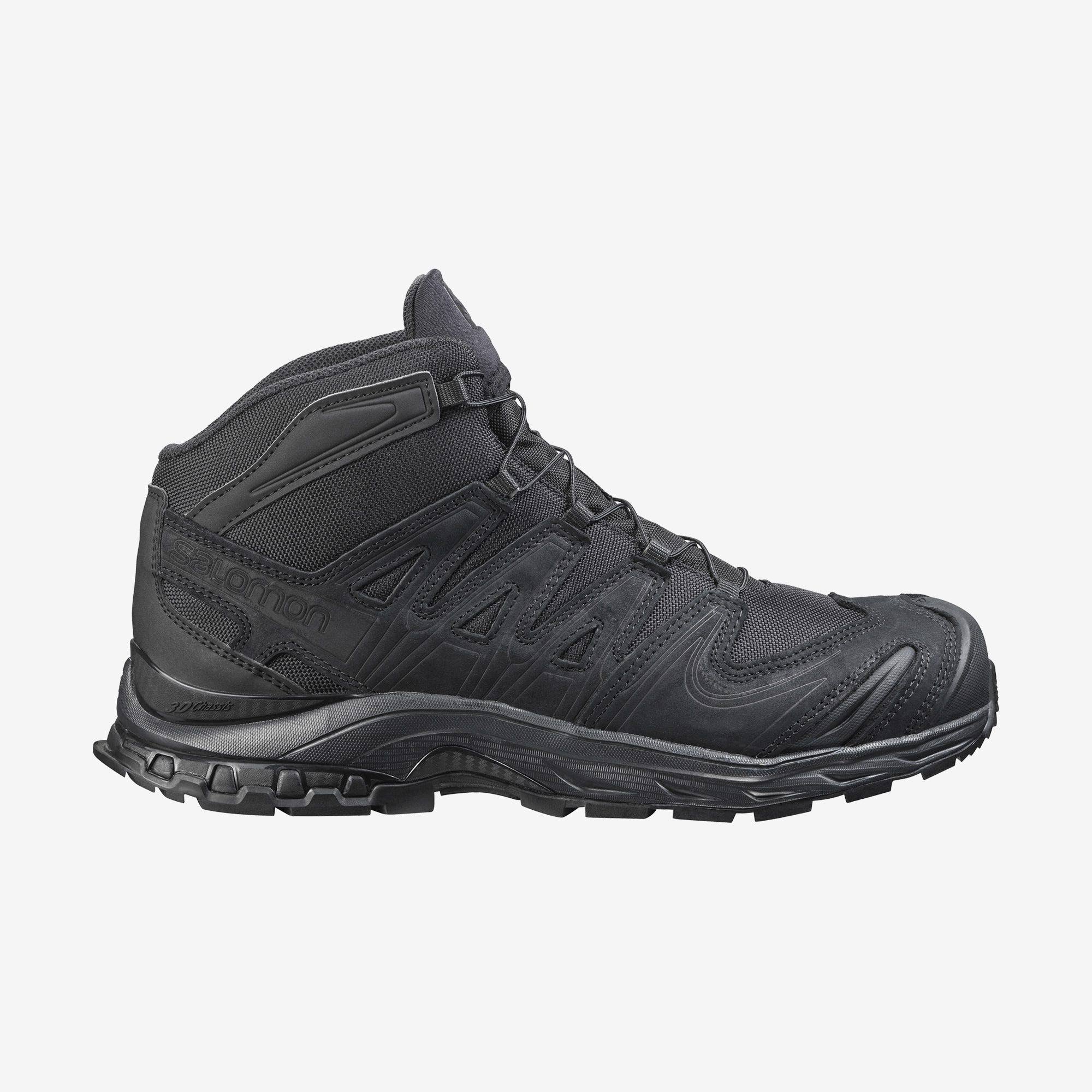 Black Mid Boots A6113