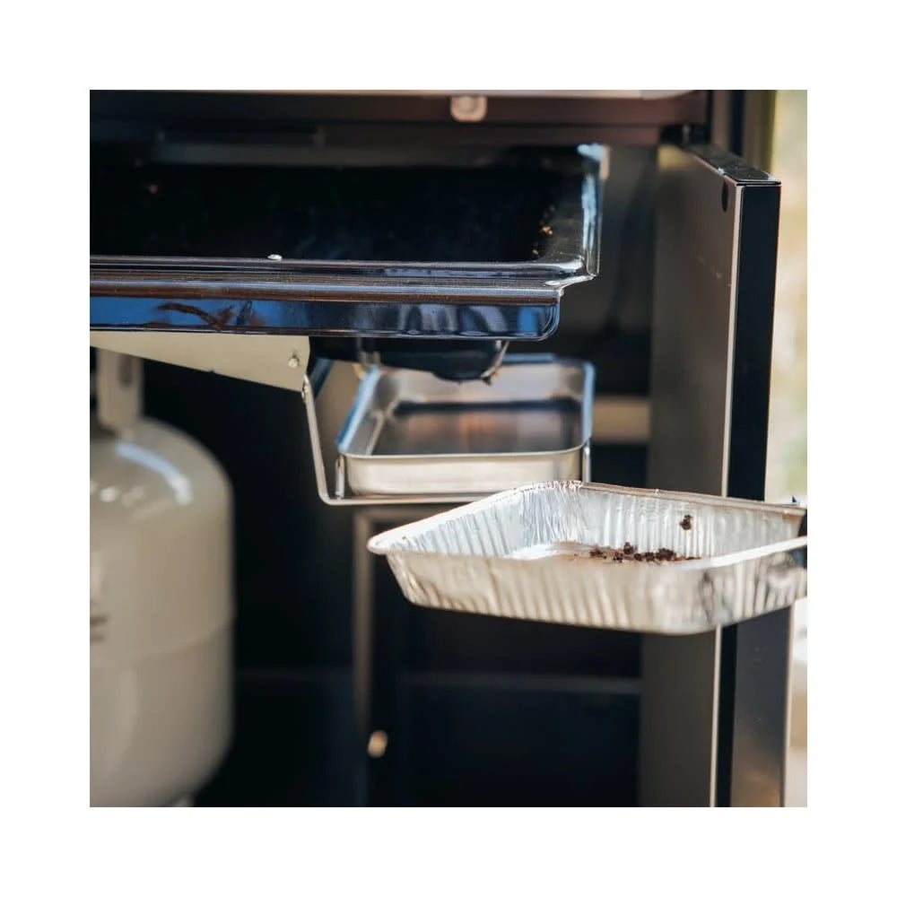 4-Burner Natural Gas Grill in Stainless Steel with Side Burner K5517