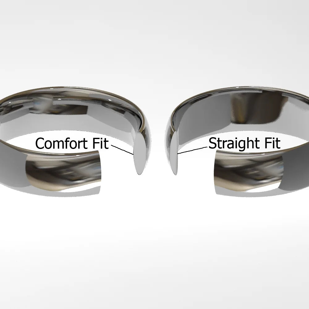 6MM Tungsten Carbide Wedding Band Ring Sz 14.5 C928832
