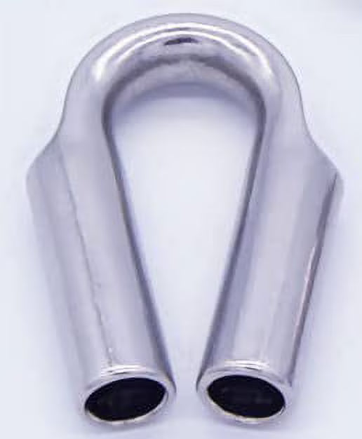 Wire Rope Tube Thimble 316 Stainless Steel 22mm 05-Pack R12796