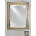 20 in. x 26 in. Recessed Single Door Cabinet Silver X932