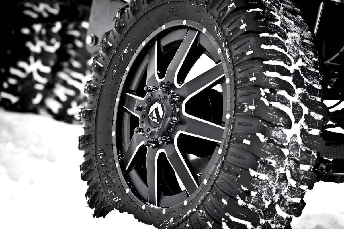 Black Wheel with Matte Milled Accents, 20 x 10 inches M9274