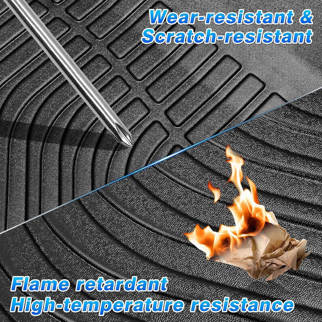 All Weather Floor Liners for Ford Ranger Super Crew TPE Q304