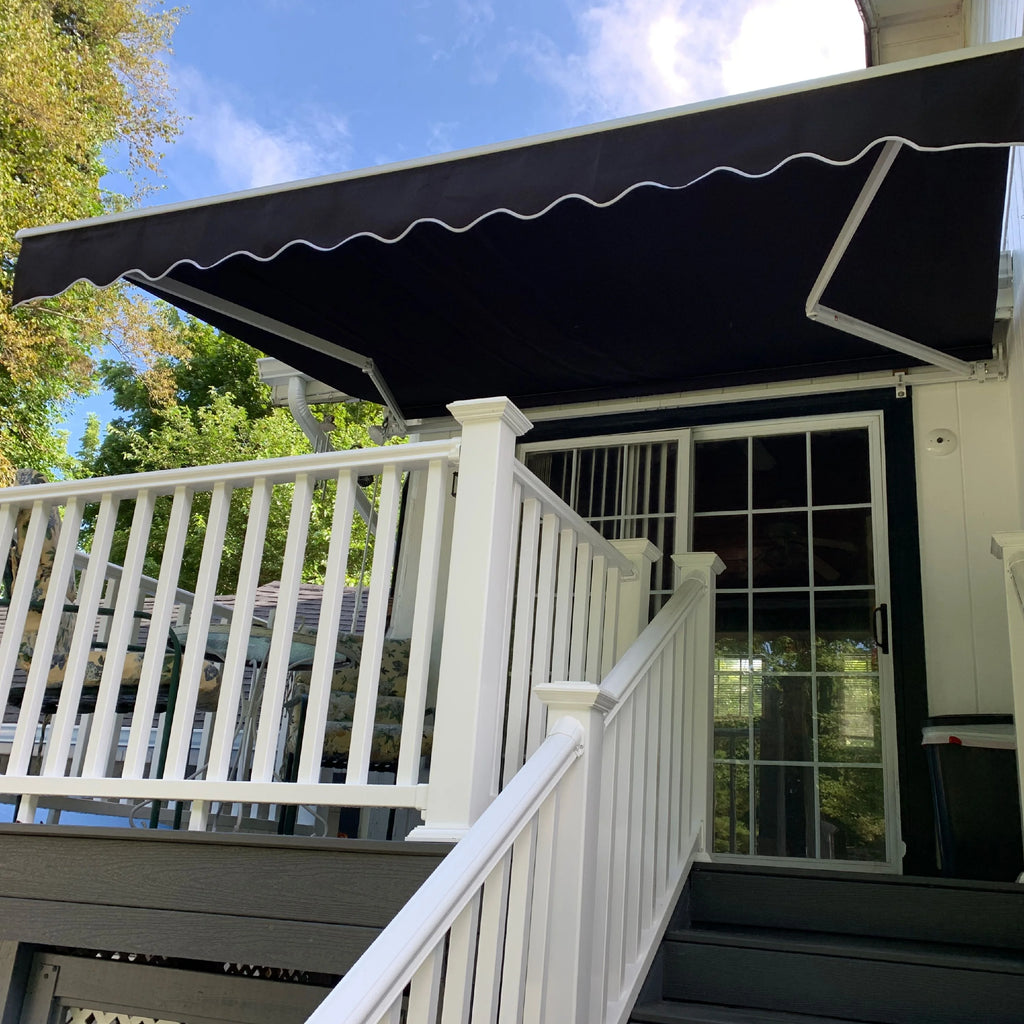 20' x 10' Retractable Motorized Patio Awning C616