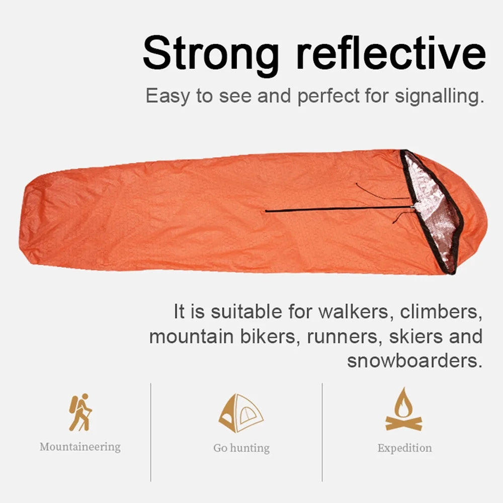 Portable Emergency Sleeping Bag Lightweight Nylon C994680
