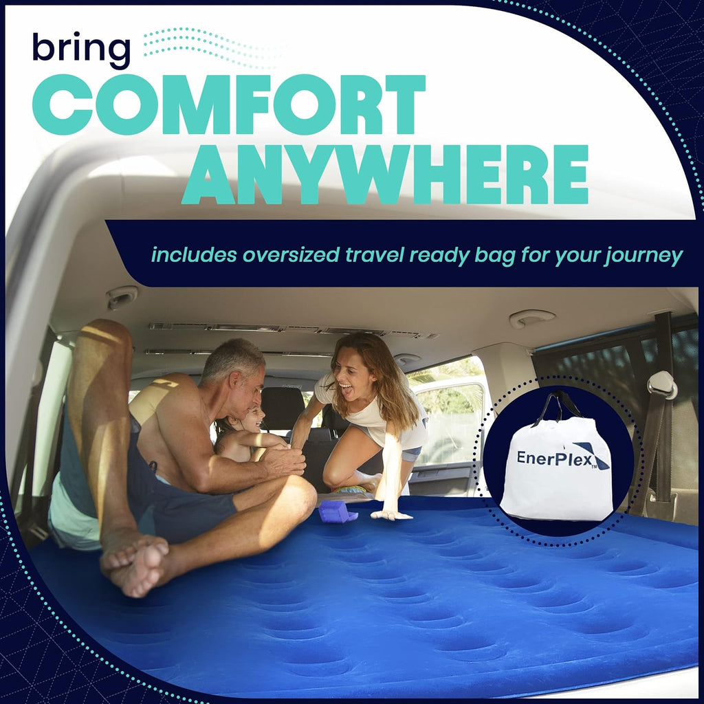 Twin 13 Inch Double Height Inflatable Air Mattress with Built-in Dual Pump L44947