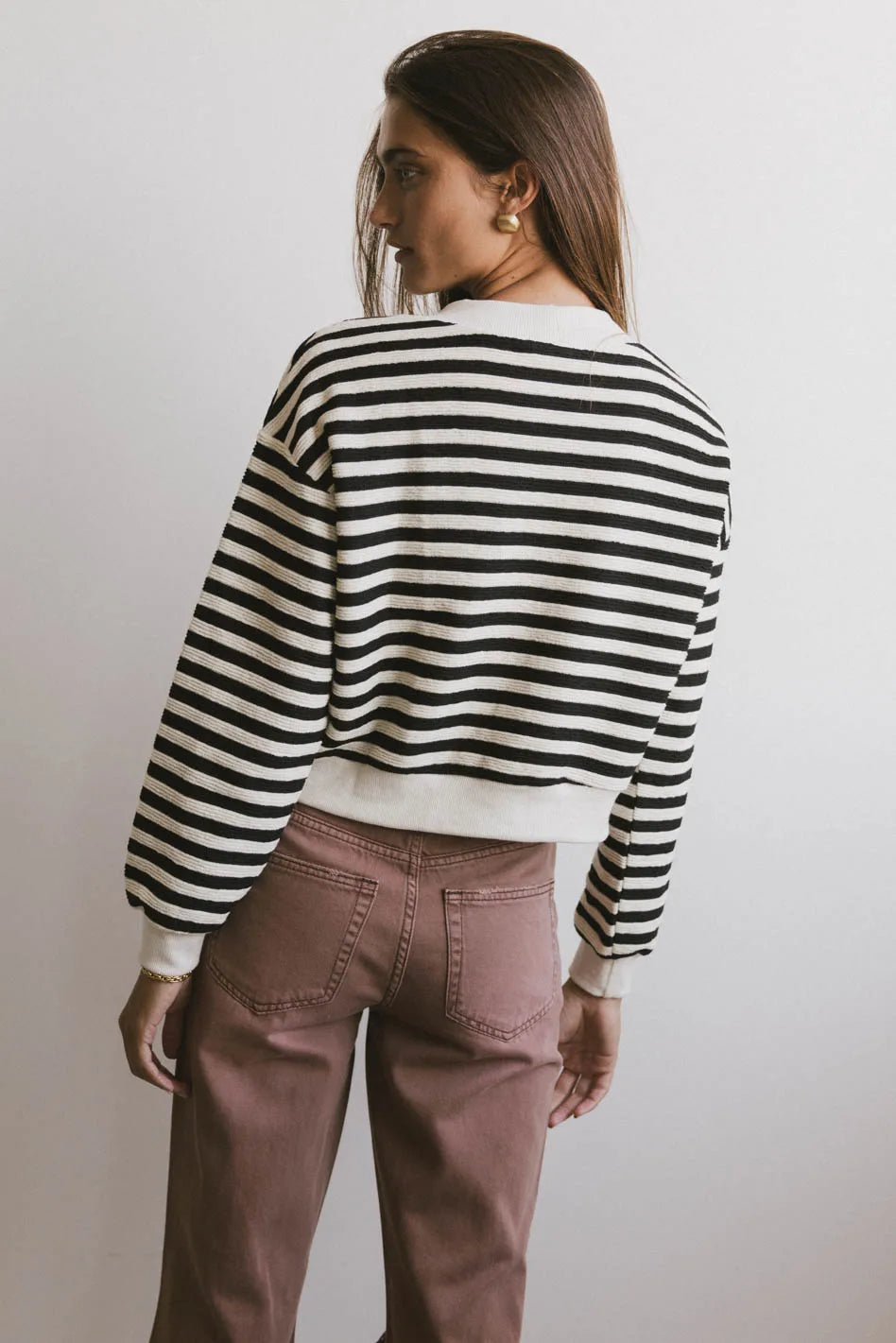 Striped Cardigan K725345
