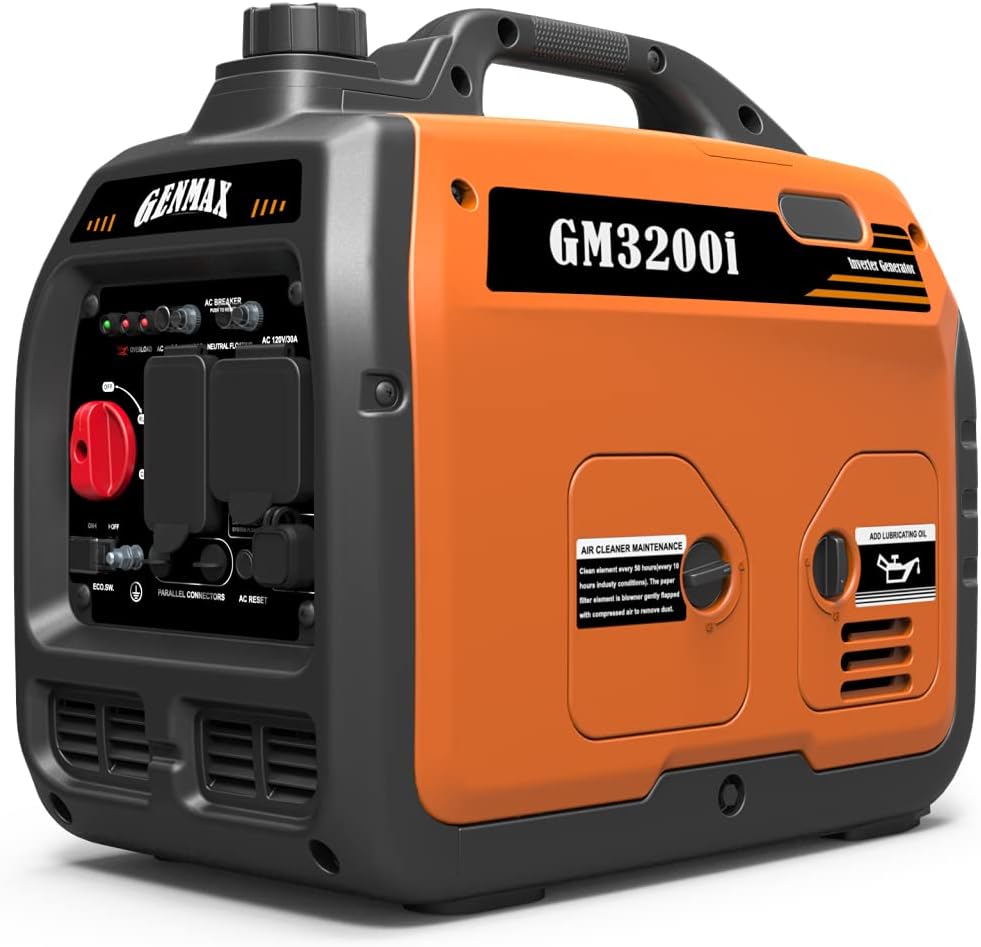 Inverter Generator, Gas Powered, Ultra Lightweight Y7902