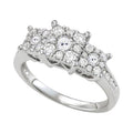 2.50 CT Halo Round Diamond Ring J133207