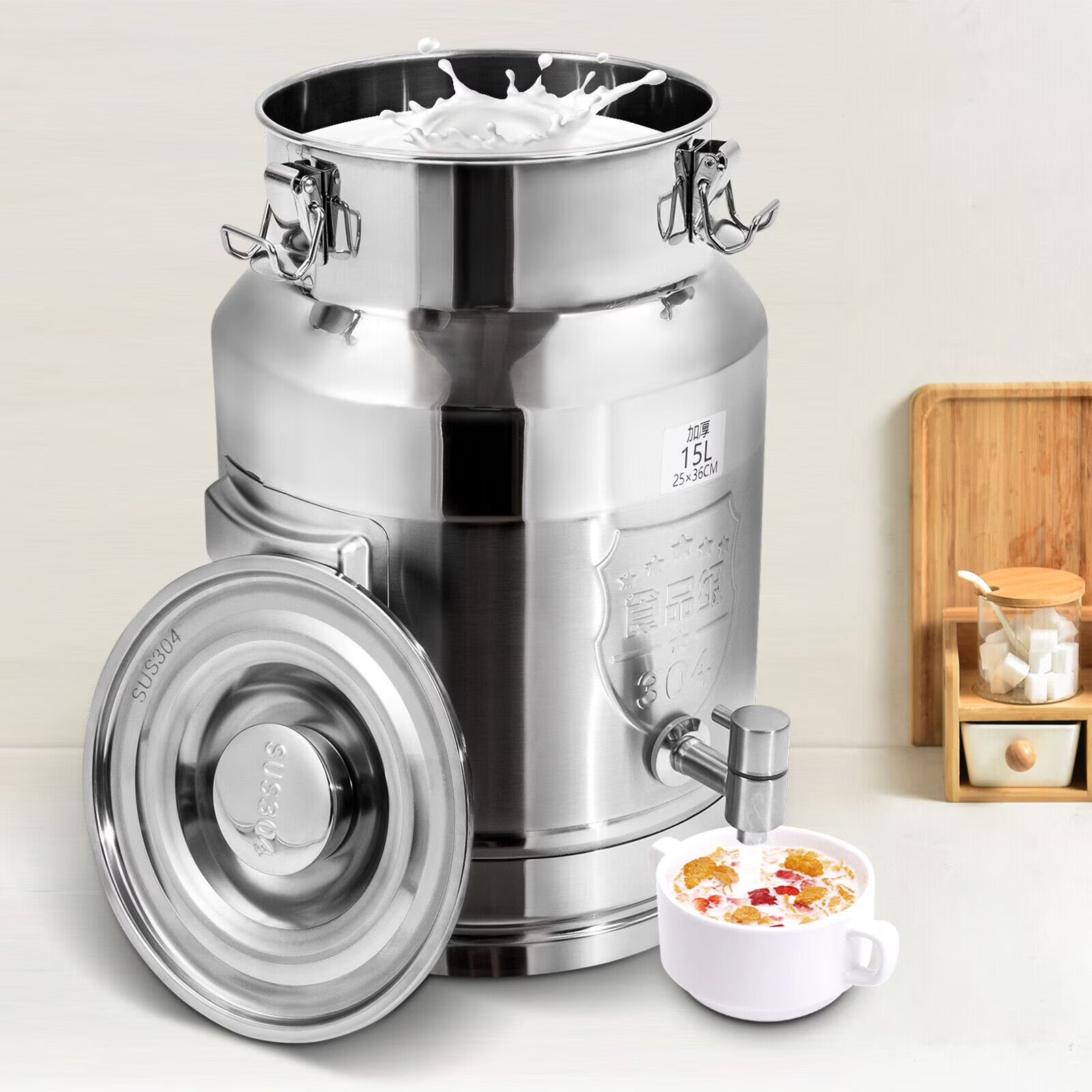Insulated Thermal Hot and Cold Beverage Dispenser A4377