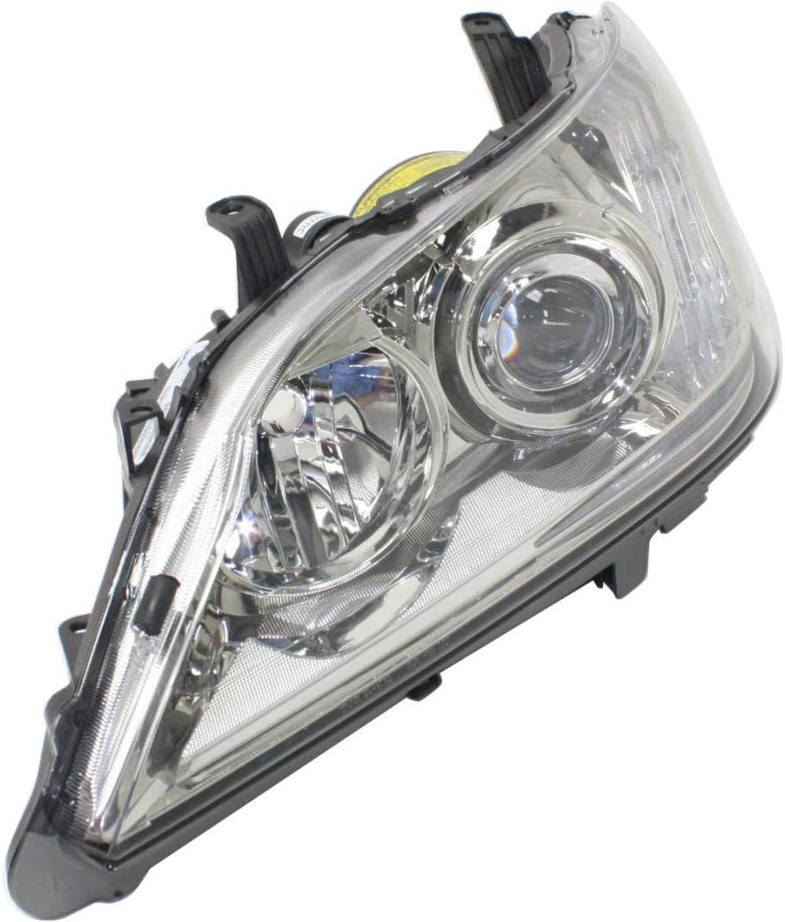 Passenger Side Headlight for Lexus ES350 2010 2011 N7784