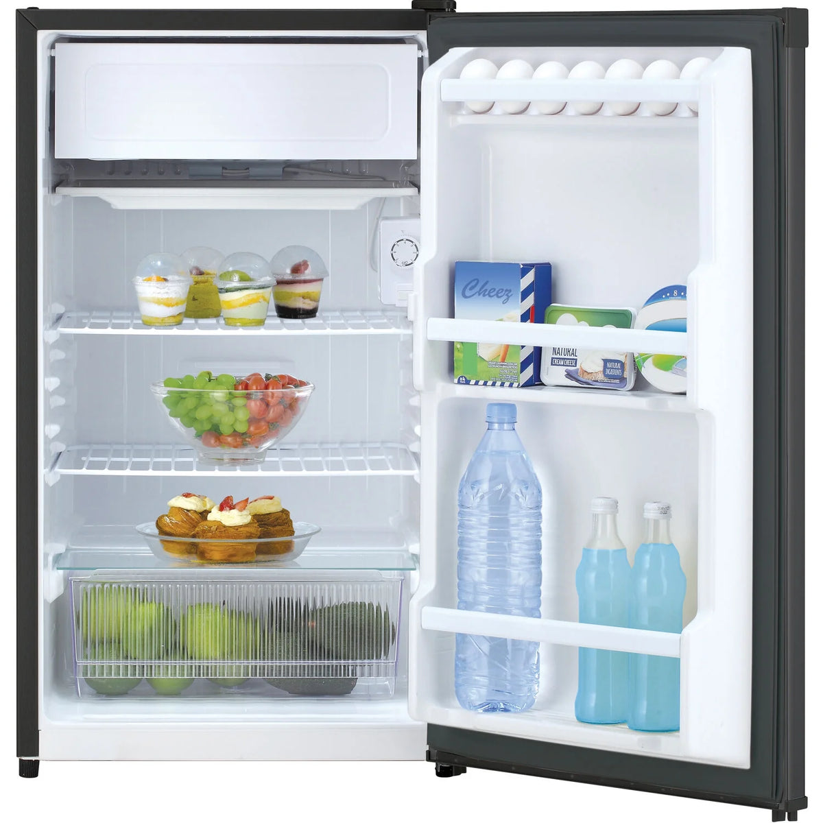 4.4-Cu. Ft. Compact Refrigerator, Black M240050