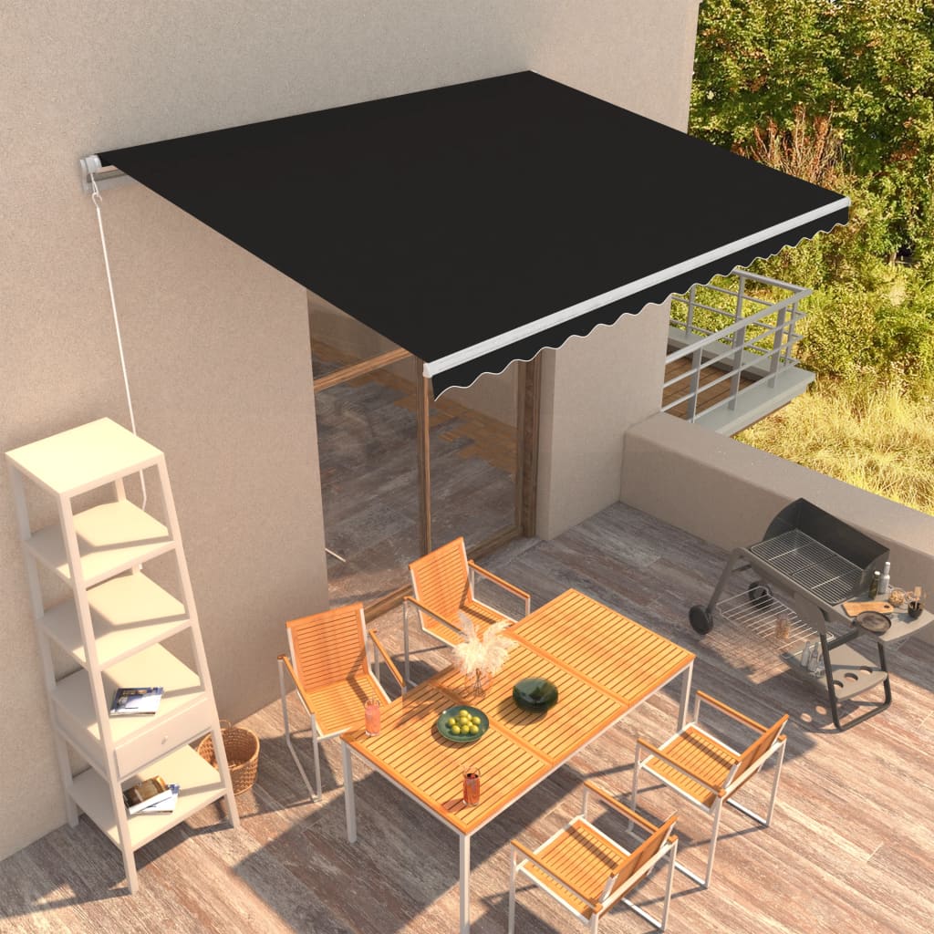 Weather-resistant Door Canopy with White Frame D301