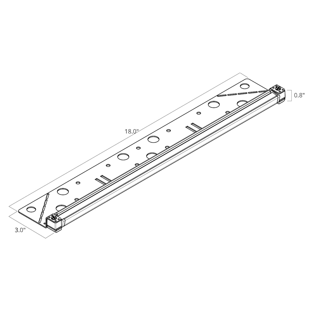 18 inch Hardscape LED Landscape Light E189724