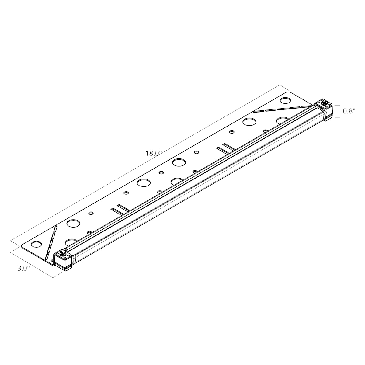 18 inch Hardscape LED Landscape Light E189724