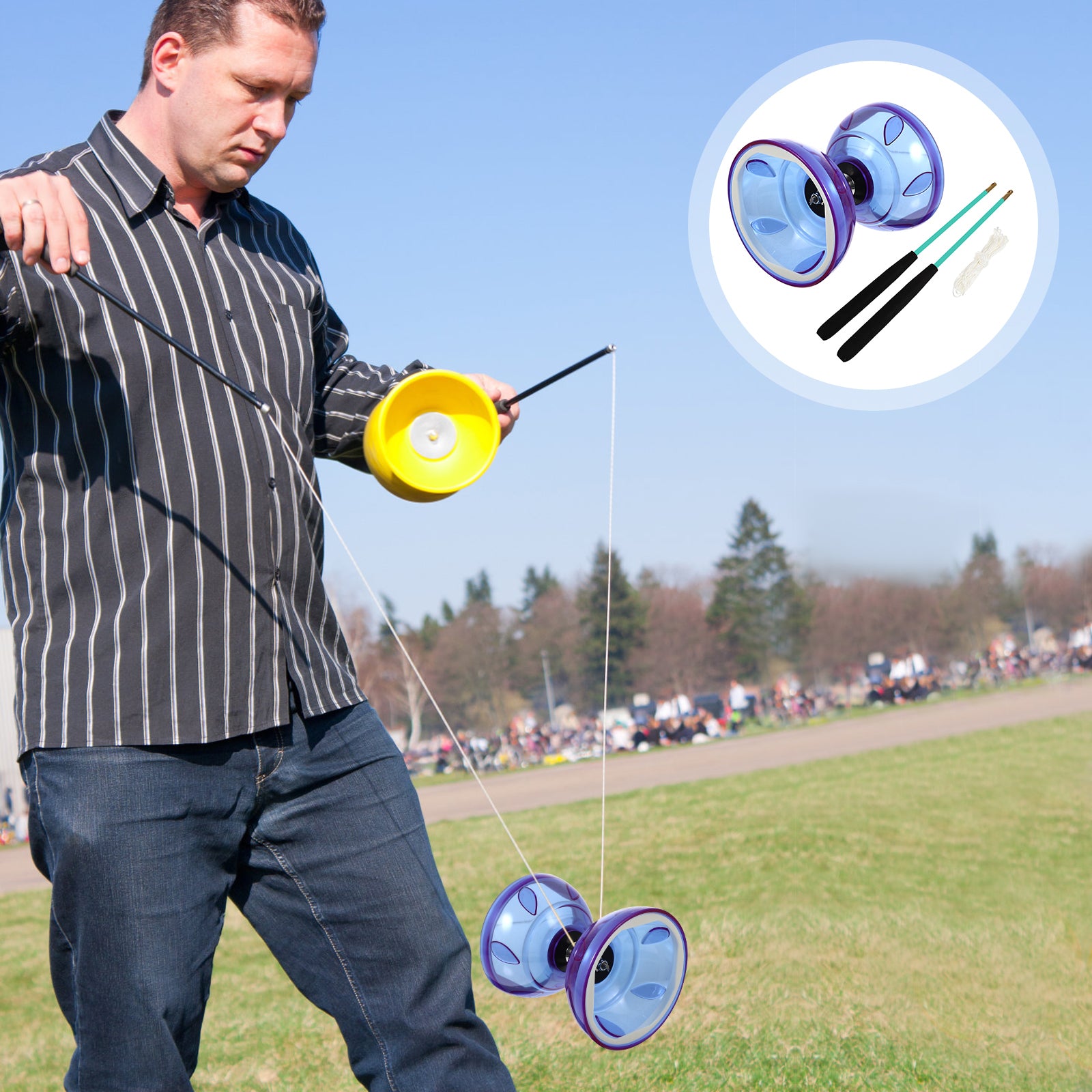 Chinese Yoyo Diabolo Toy P8613