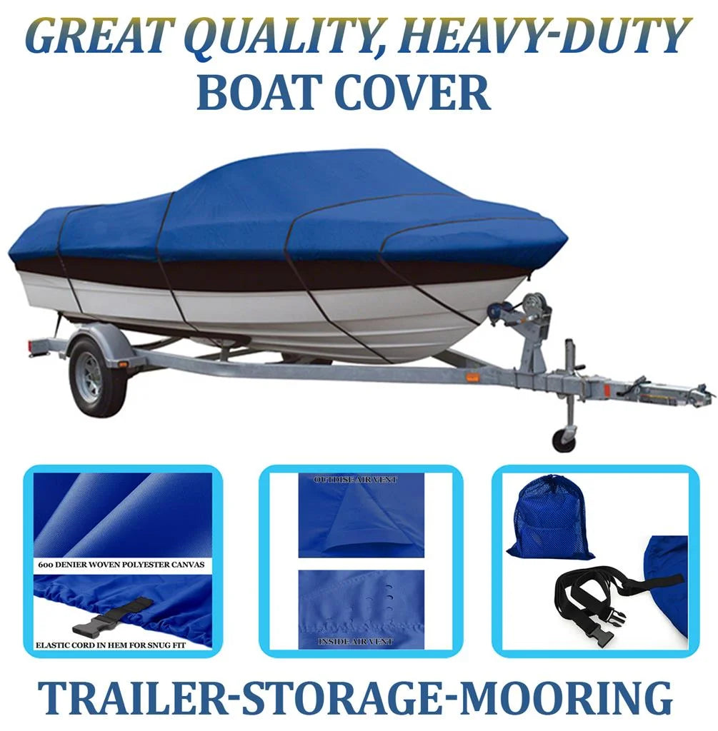Boat Cover for Crestliner Super Hawk 1700 O/B 2004 U1941