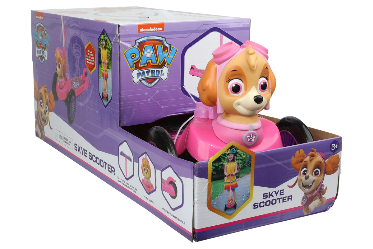 Pink 3 Wheel Scooter with Foot-Activated Brakes U496