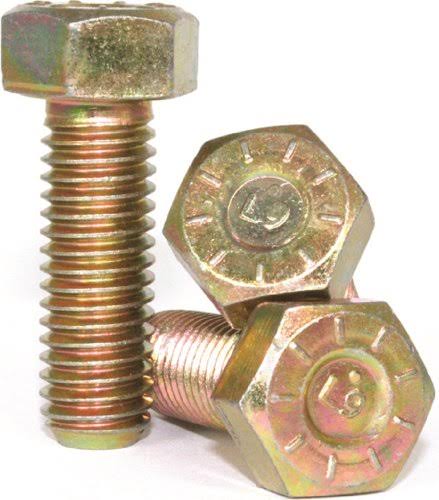 Hex Cap Screw Yellow Zinc Plated A77972