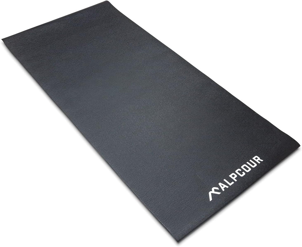 Bike Trainer Mat 36”x78” Water-resistant Anti-slip Noise Insulation T2965