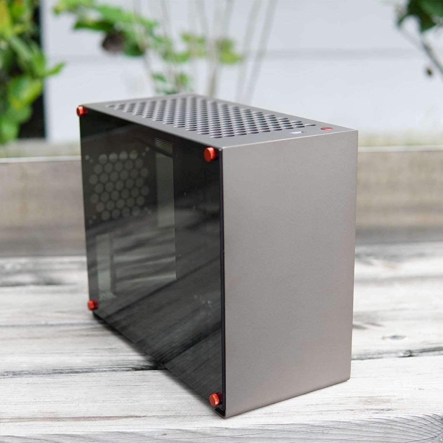 Portable Micro ATX PC Case with Aluminum Alloy F2313