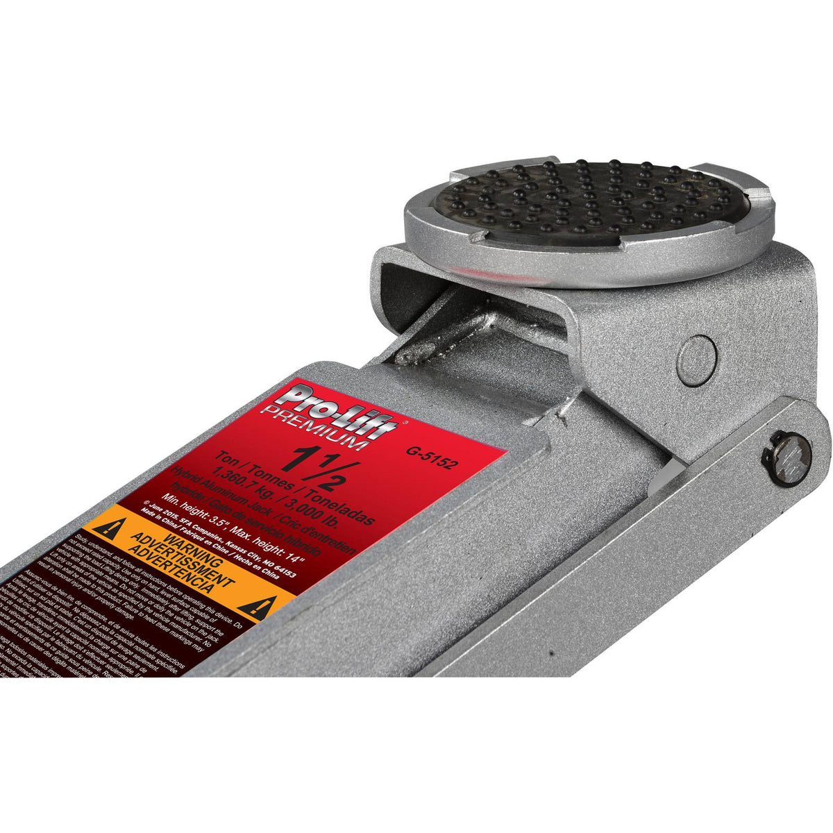 1-1/2 Tons Hybrid Garage Jack L54648