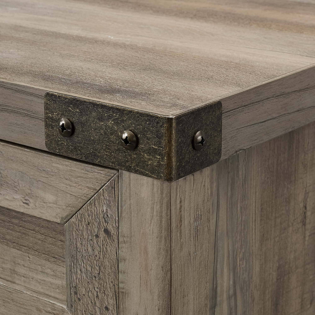 Grey Wash Accent Cabinet B788100