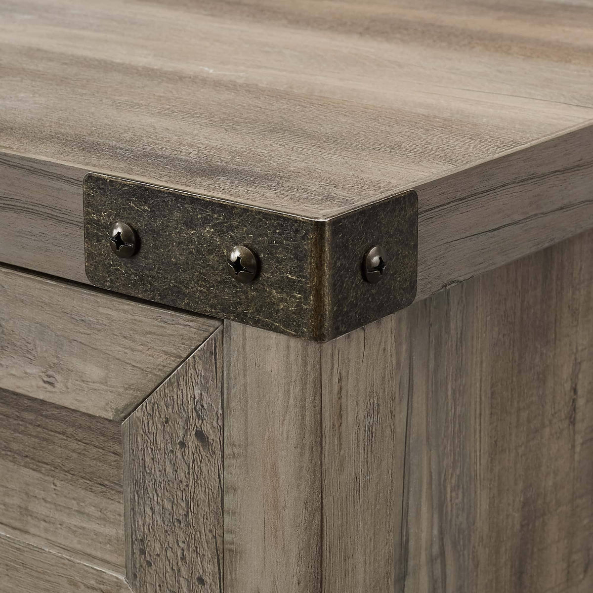 Grey Wash Accent Cabinet B788100