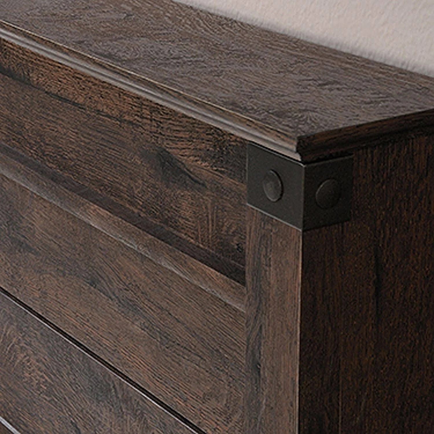Full/Queen Headboard Coffee Oak D696406