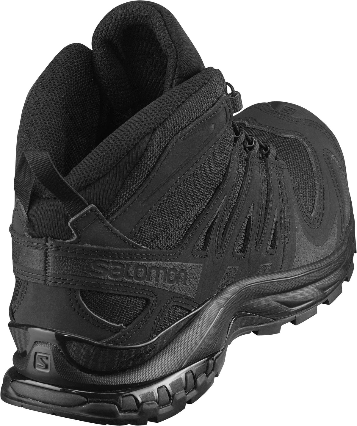 Black Mid Boots A6113