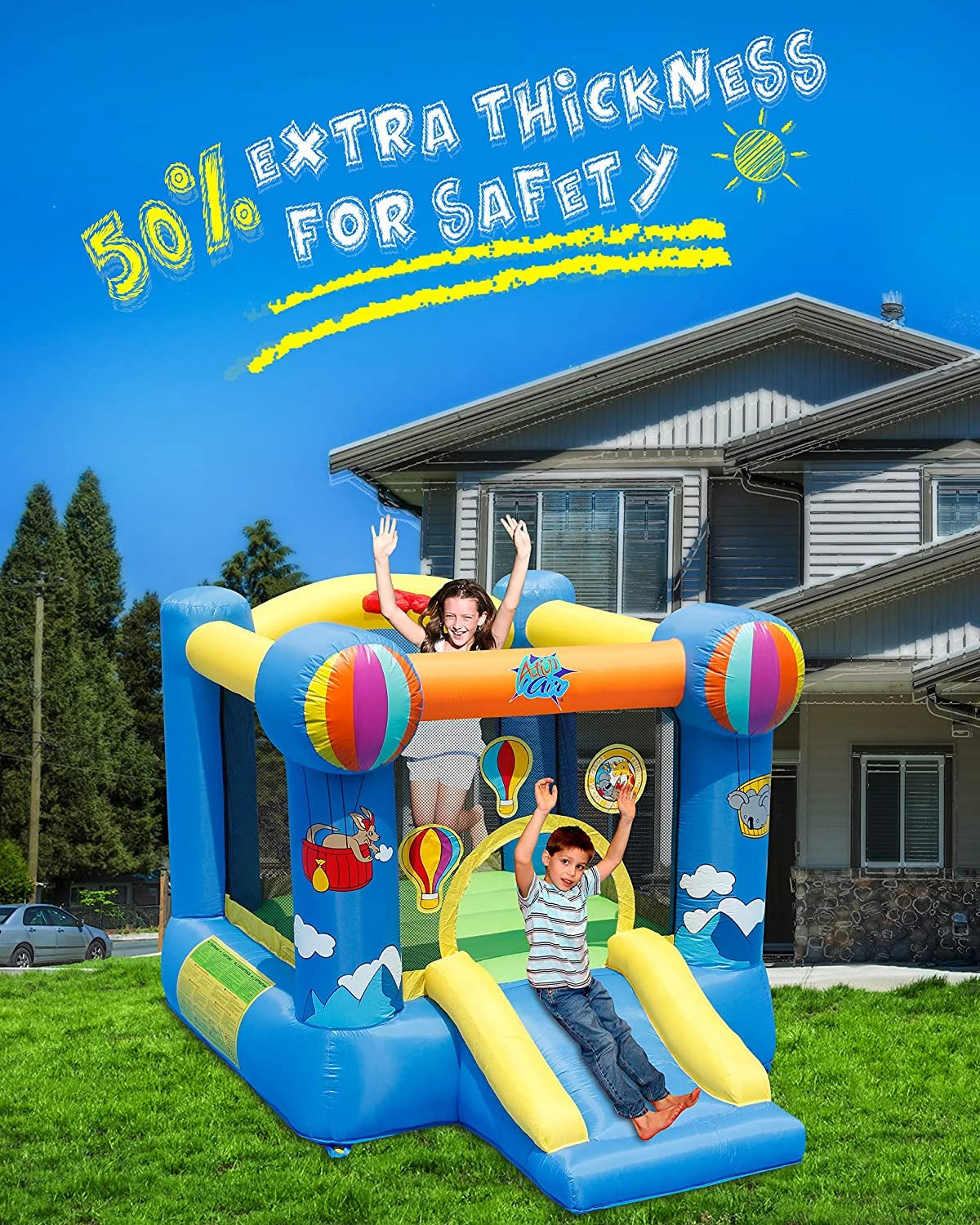 Bounce House with Air Blower J16039