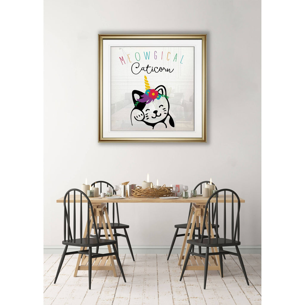 Framed Giclee Print 28x28 V906056