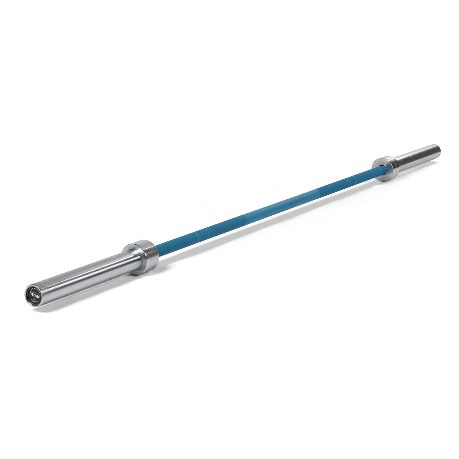 Blue Cerakote Olympic Barbell W5856