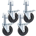 5x22 Swivel Caster with Dual Locking Steel Replacement A73256