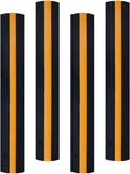 Rubber Cable Protector Speed Bump, 4PK, 39 inches I330082