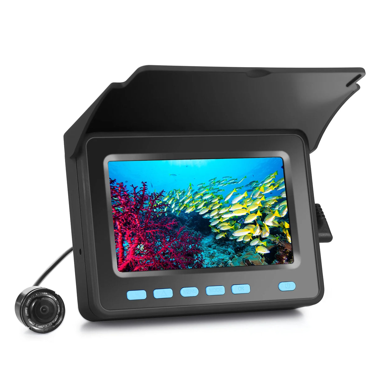 4.3'' LCD Underwater Fishing Fish Finder B696