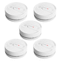 Smoke Detector Alarm, 10-Year Lithium Battery, LED Indicator, Pack of 2 P33582
