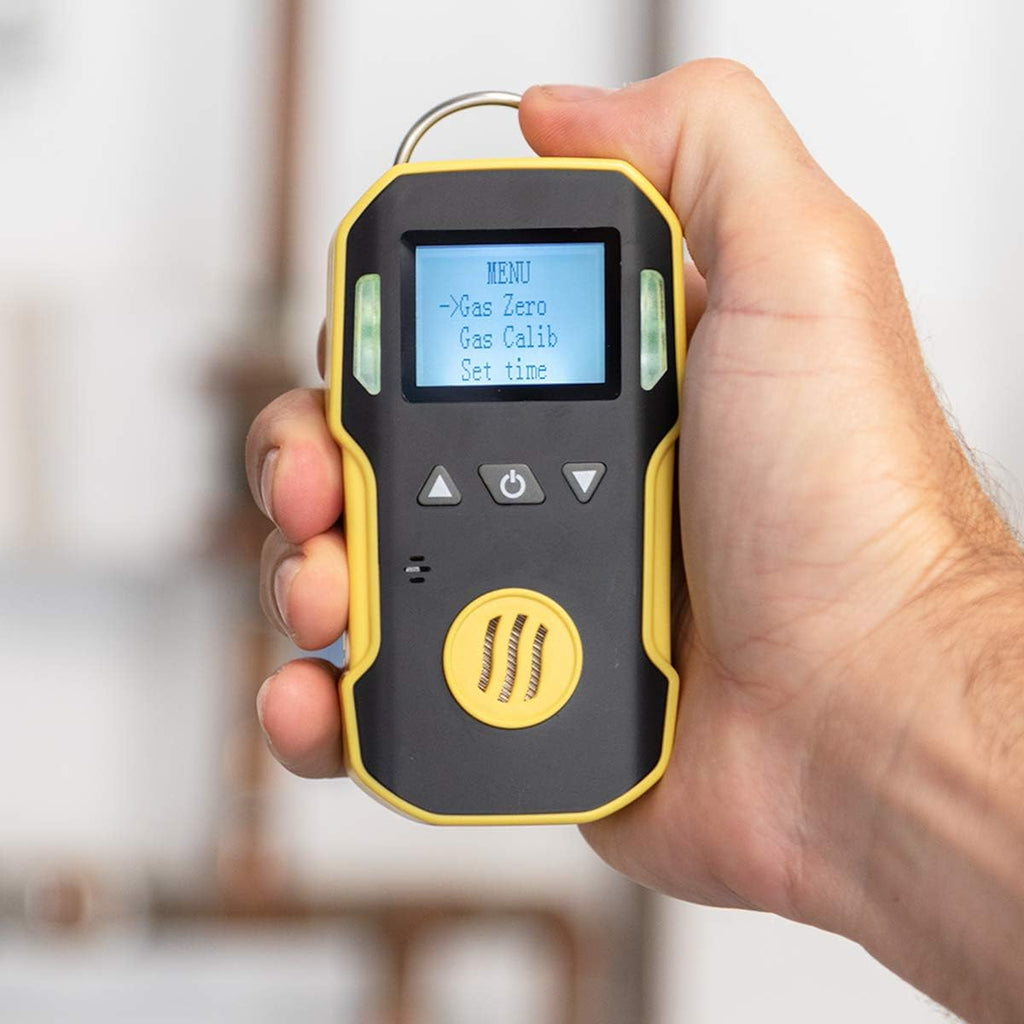 Ozone Detector with Sound, Light and Vibration Alarms Q502