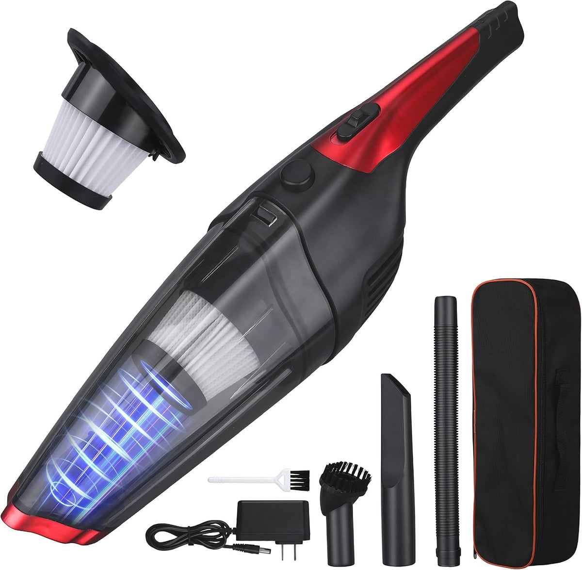 Handheld Cordless Rechargeable Car Vacuum with 5800pa Suction H21532