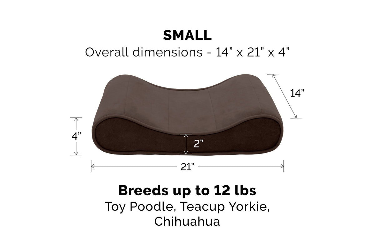 Giant Gray Memory Foam Pet Bed for Dogs u0026 Cats E692052