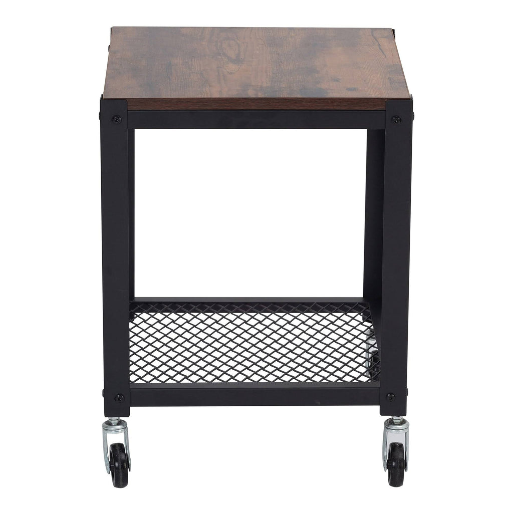 2 Tier Industrial Side Table I630884