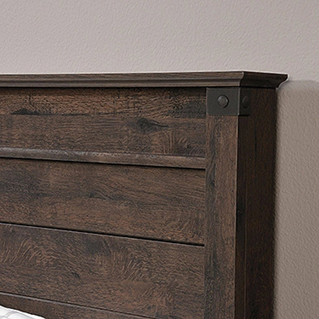 Full/Queen Headboard Coffee Oak D696406
