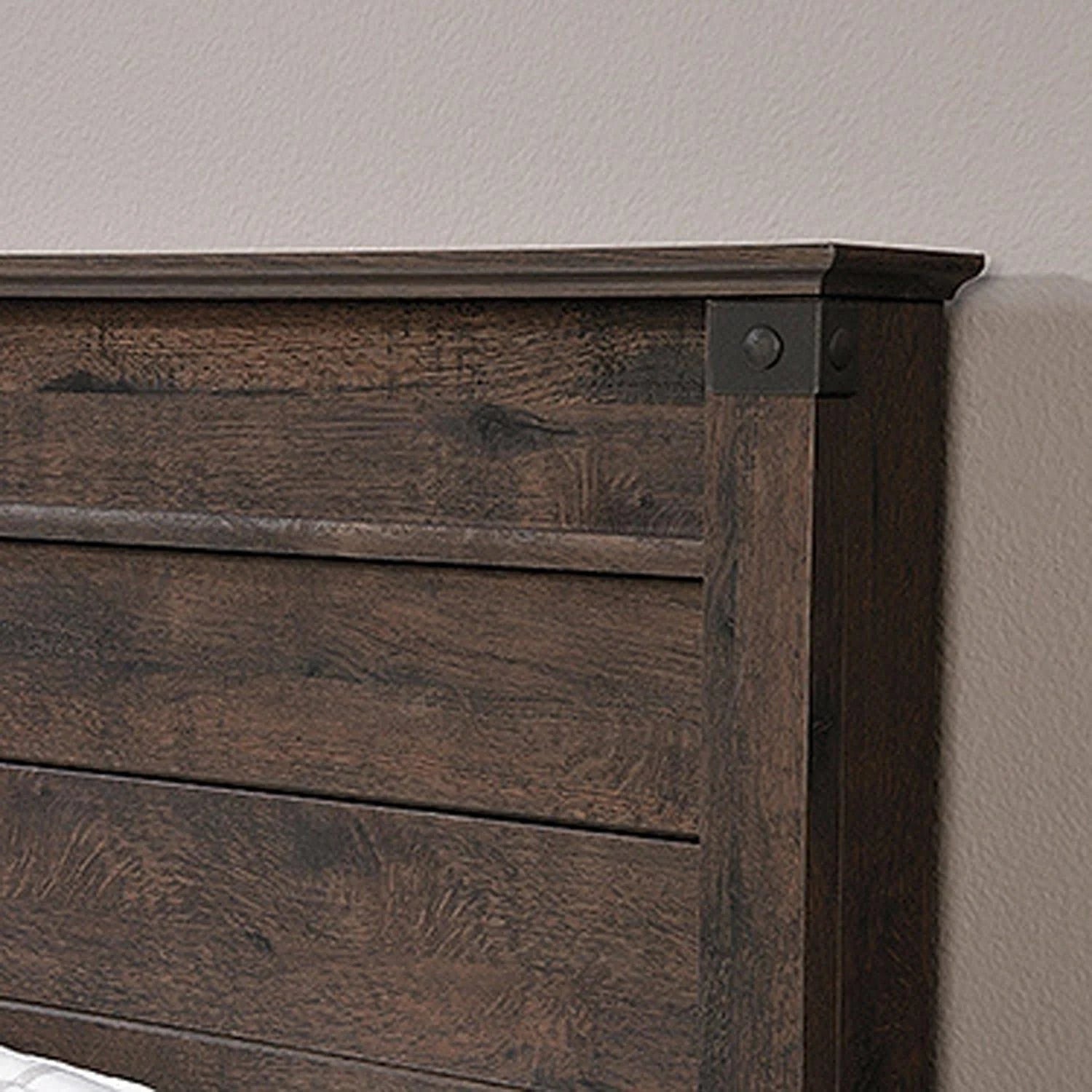 Full/Queen Headboard Coffee Oak D696406