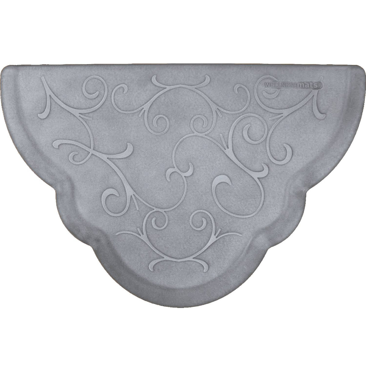 Scalloped-Bella Beach Glass Mat J503
